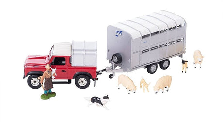 Britains Land Rover Sheep Farmer Set