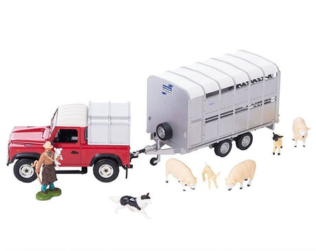 Britains Land Rover Sheep Farmer Set