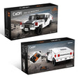CaDA Humvee Off Road Truck 328 piece box set showing front and rear artwork on black packaging design