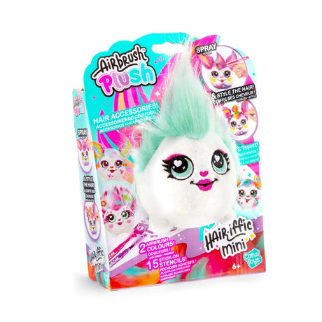 Boxed Pixie Mini plush toy shown in front packaging display – Ireland