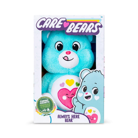 Care Bears 35cm Always Here Bear in its retail packaging.