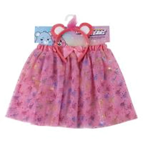 Care Bears Fantasy Accessories Beauty Set with pink tutu and bear ears headband