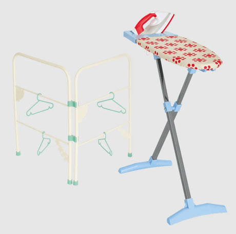 Full Casdon ironing set with iron, board, airer and hangers – Ireland