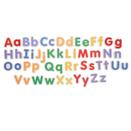 Clever Kidz Play and Learn Magnetic Match Up alphabet letters shown in assorted colours