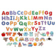 Clever Kidz Play and Learn Magnetic Match Up full set showing alphabet letters and animal pieces