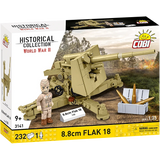 COBI 8.8 cm Flak 18 232 piece building set box shown from the front and side