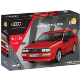 COBI Audi quattro 1980 building set box shown from the front and side
