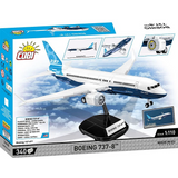 COBI Boeing 737-8 building set box shown from the back and side