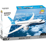 COBI Boeing 737-8 340 piece building set box shown from the front and side