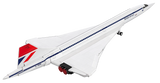 COBI Concorde G-BBDG model shown from a rear angle with its wheels extended