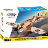 COBI Hawker Hurricane Mk. I 138 piece building set box shown from the front and side
