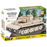 COBI PzKpfw VI Tiger 131 340 piece building set box shown from the front and side