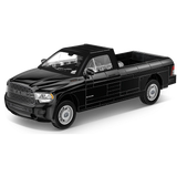 COBI RAM 2500 black pickup truck model shown from the front and side