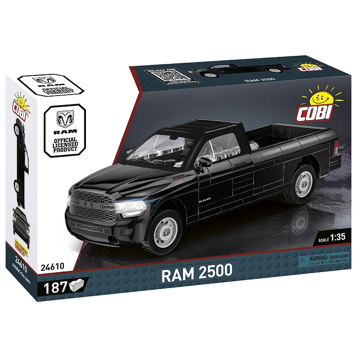COBI RAM 2500 187 piece building set box shown from the front and side