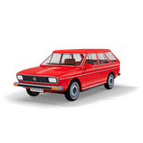 COBI Volkswagen Passat B1 Variant red building block model shown from the front and side