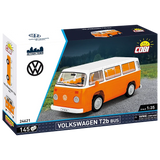 COBI Volkswagen T2b Bus building set box showing the orange and white bus model from the front and side