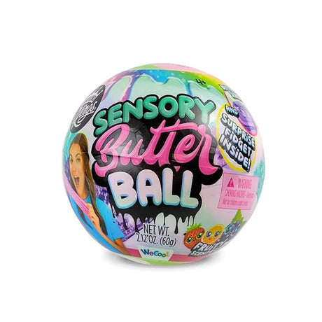 Compound Kings Sensory Butter Ball showing fruity scent graphics on container – Ireland.