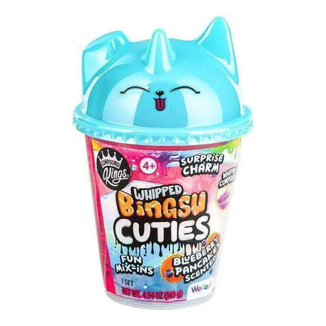 Front view of Compound Kings Whipped Bingsu Cuties Blueberry Pancake slime tub – Ireland.