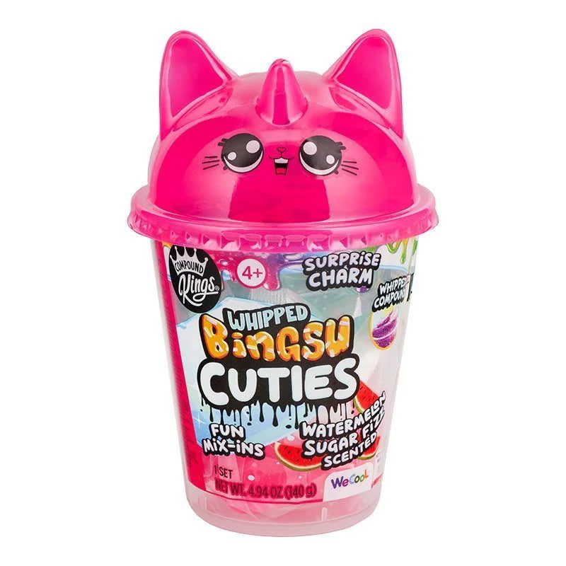 Front product view of Compound Kings Whipped Bingsu Cuties Watermelon Sugar Fizz slime – Ireland.
