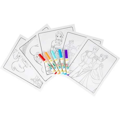 Colouring pages with Disney Princesses and 5 mess-free markers – Ireland