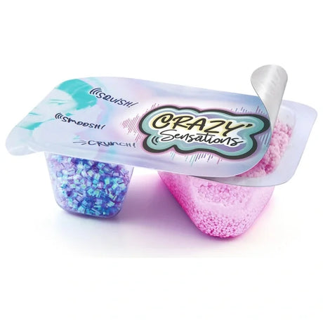 Split tray showing textured blue and pink compound textures – Ireland