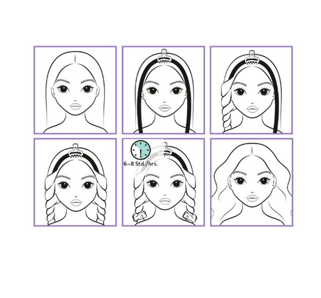TOPModel Heatless Curling Set