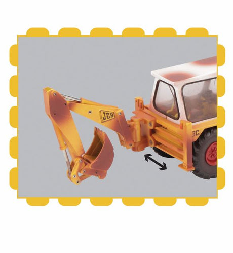 Britains Weathered JCB 3C Mark III
