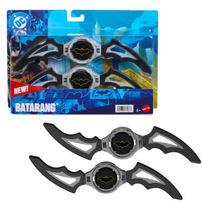 DC Premier Batlink Batarang 2 Pack displayed in blue DC packaging