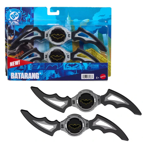 DC Premier Batlink Batarang 2 Pack displayed in blue DC packaging