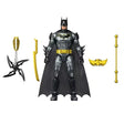 DC Premier Crime Crusher Batman with black cape, Batarang, sword, knuckle weapon and nunchaku