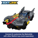 DC Premier Robin Cycle connected to grey Batlink Batmobile