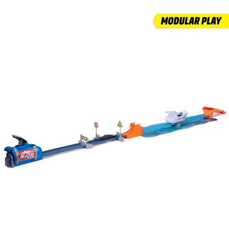 Dickie Toys Fast & Furious Dockside Jump product image featuring the stunt track set.