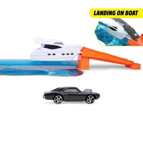 Dickie Toys Fast & Furious Dockside Jump track set product image.