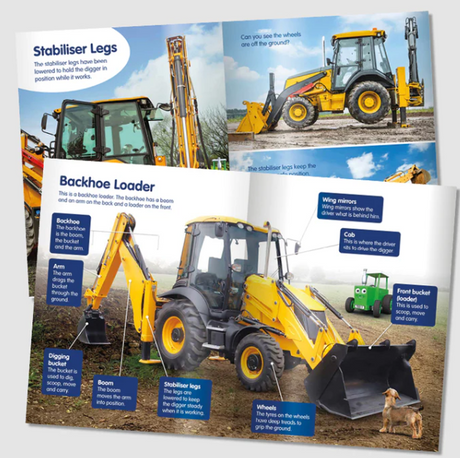 Tractor Ted Let's Look at Diggers