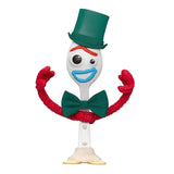 Disney and Pixar Toy Story 5 Figure Pack Forky figure with a green top hat, green bow tie, red arms and blue mouth.