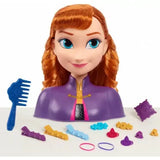 Disney Frozen 2 Anna Styling Head with 17 accessories including comb and clips in Ireland