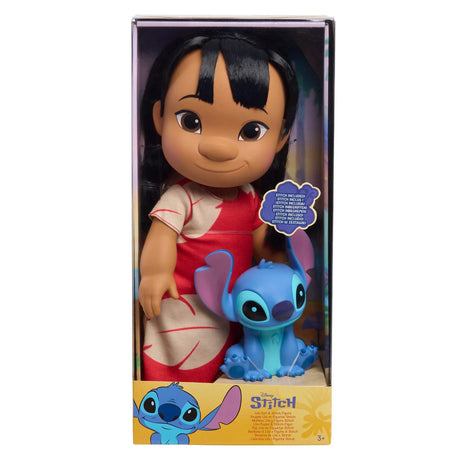Disney Lilo & Stitch doll and Stitch figure set in retail packaging box – Ireland.