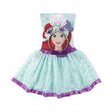 Disney The Little Mermaid Tutu and Accessories Set with Ariel tulle skirt and tiara headband displayed on character packaging