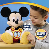 Disney Mickey Mouse Oh Toodles with child pressing foot button