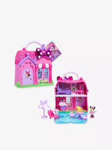 Disney Minnie Mini Mansion open showing rooms and accessories