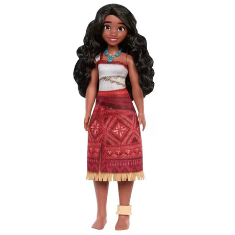 Full view of Disney Moana 2 Fashion Doll in adventure outfit Ireland