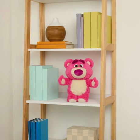 Disney Pixar Toy Story 30th Anniversary Lotso Feature Plush on a shelf