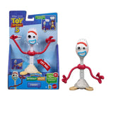 Toy Story 5 Interactables Forky packaging shown beside the loose Forky figure