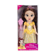Disney Princess Belle doll in yellow dress shown in front facing boxed packaging