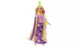 Disney Princess Magical Hair Rapunzel Fashion Doll with Pascal on her head and clips in her hair