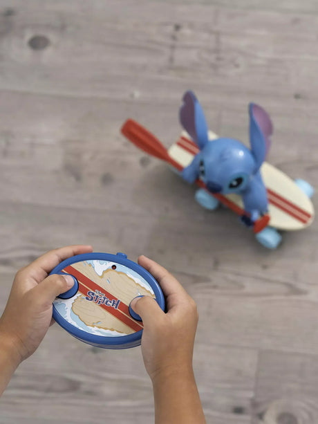 Disney Stitch Surfer remote control toy figure riding surfboard by Jada Toys
