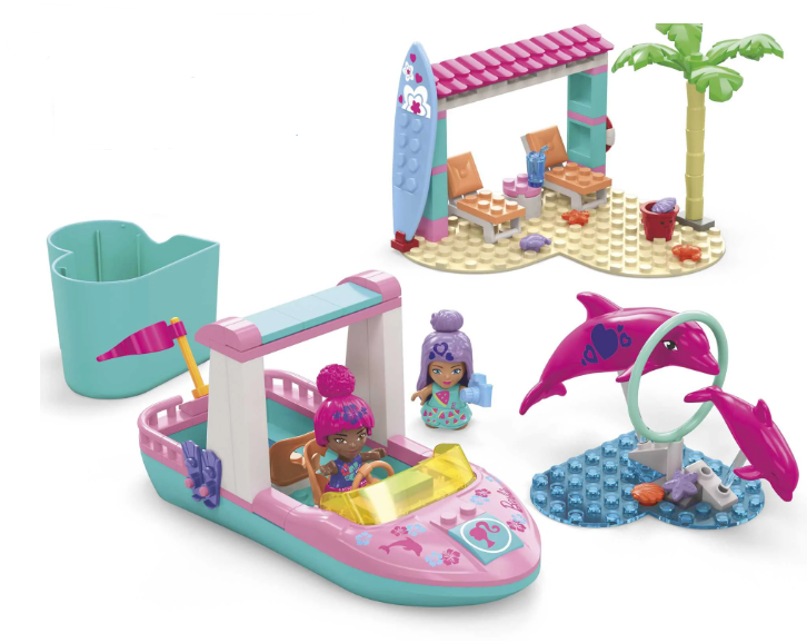 Barbie Color Reveal Dolphin Exploration Building