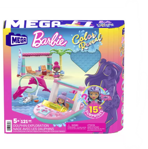 Barbie Color Reveal Dolphin Exploration Building