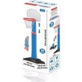 Dolu basketball hoop retail box showing hoop dimensions on a white background