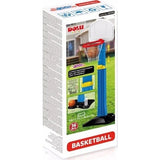 Dolu basketball hoop retail box with basketball image on a white background